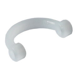 STIRRUP CLEVIS EZSPIN WHT S 10PK